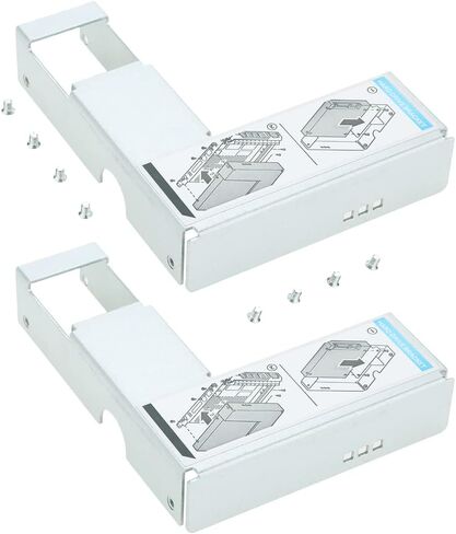 Lot of 2, BOWONG 9W8C4 Y004G G302D X968D 2.5" to 3.5" Adapter Converter Compatible for X7K8W Y796F F238F KG1CH F9541 651314-001 Tray Caddy in Kuwait