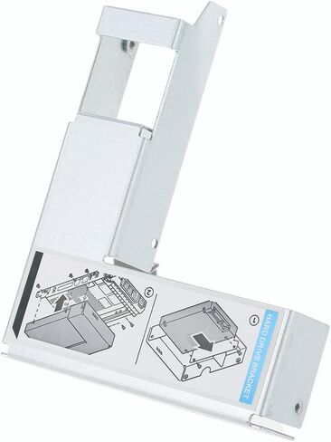 Lot of 2, BOWONG 9W8C4 Y004G G302D X968D 2.5" to 3.5" Adapter Converter Compatible for X7K8W Y796F F238F KG1CH F9541 651314-001 Tray Caddy in Kuwait