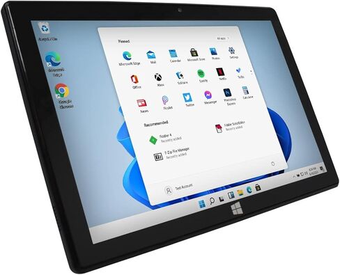 تابلت 10 انش ويندوز 11 فيوجن 5 FWIN232 برو N4120 انتل رباعي النواة رفيع للغاية ويندوز - ذاكرة RAM 6GB، تخزين 128GB، USB 3.0، مايكرو HDMI، كاميرات 5MP و2MP، بلوتوث in Kuwait