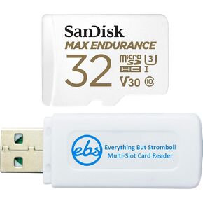 SanDisk 32GB Max Endurance MicroSDHC Memory Card for Wyze Security Cameras in Saudi Arabia