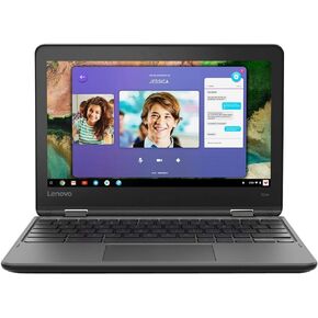 Lenovo 300e Chromebook 11.6" Touchscreen 2 in 1 Chromebook A4-9120C 4GB RAM 32GB Flash Memory in Saudi Arabia