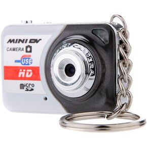 Andoer Digital Camera X6 Portable Camera Keychain, Ultra Mini High Denifition Kids Camera Mini DV with Mic, Support 32GB TF Card，Gary in Kuwait