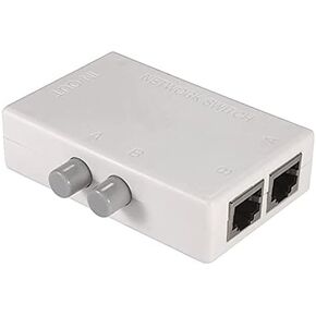 UTP STP 2 منافذ RJ45 LAN CAT محدد محول الشبكة الداخلي والخارجي، صندوق فاصل للشبكات الخارجية، 1 في 2 خارج أو 2 في 1 خارج in Kuwait