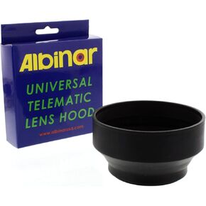 غطاء عدسة مطاطي Albinar 52mm Universal Telematic Wide/Zoom 3 أوضاع in Kuwait