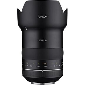 عدسة ROKINON ذات أداء خاص 35 مم F1.2 عالية السرعة بزاوية واسعة لكاميرا Canon EF in Kuwait