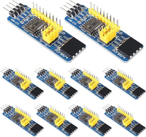 الموكن 10 قطع PCF8574 IO توسيع لوحة الإدخال/الإخراج وحدة تطوير تقييم الحافلات I2C-Bus لـ Arduino Raspberry Pi in Saudi Arabia