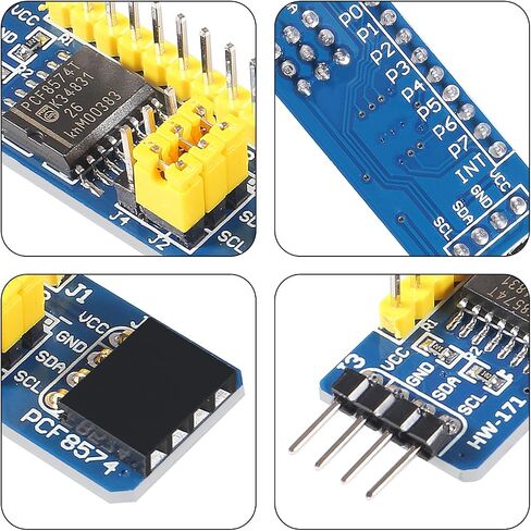 الموكن 10 قطع PCF8574 IO توسيع لوحة الإدخال/الإخراج وحدة تطوير تقييم الحافلات I2C-Bus لـ Arduino Raspberry Pi in Saudi Arabia