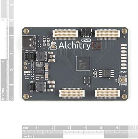 Alchitry Cu FPGA Development Board (Lattice iCE40 HX) - a "Lighter" FPGA Version - Qwiic Connector for Easy I2C Integration in Saudi Arabia