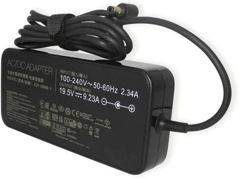 شاحن الكمبيوتر المحمول 19.5V 9.23A 180W 5.5 * 2.5mm AC محول التيار الكهربائي لجهاز Asus ROG G750JM G751JM G750JS G750JW GFX72V G752V G75 G75VW G75VX GL502VT Gaming Laptop in Kuwait