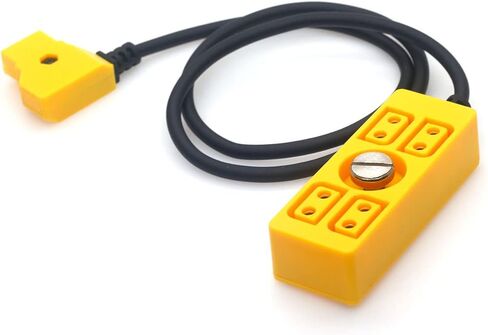SZJELEN متعدد الألوان D-tap إلى 4 منافذ D-tap P-tap Splitter Cable 1/4 برغي لقوة التصوير الفوتوغرافي، Ptap Dtap Fourway Splitter 1/4 برغي (أصفر) in Kuwait