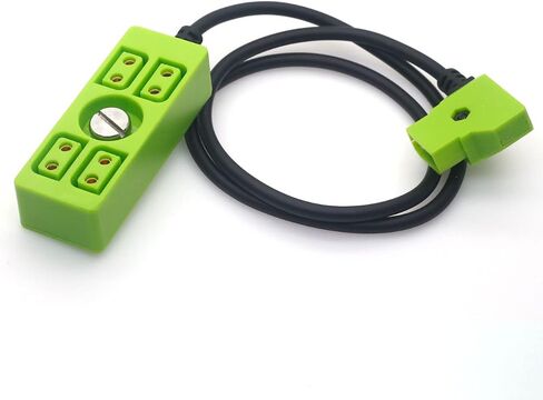 SZJELEN متعدد الألوان D-tap إلى 4 منافذ D-tap P-tap Splitter Cable 1/4 برغي لقوة التصوير الفوتوغرافي، Ptap Dtap Fourway Splitter 1/4 برغي (أصفر) in Kuwait