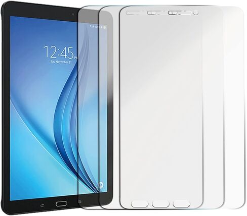 Vatkyc (3 عبوات من واقي شاشة Galaxy Tab E T378 T377 T375، خالٍ من الفقاعات ومضاد للخدش وشفاف HD 9H وطبقة حماية من الزجاج المقوى لهاتف Galaxy Tab E T378 T377 T375 in Kuwait