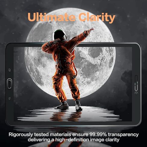 Vatkyc (3 عبوات من واقي شاشة Galaxy Tab E T378 T377 T375، خالٍ من الفقاعات ومضاد للخدش وشفاف HD 9H وطبقة حماية من الزجاج المقوى لهاتف Galaxy Tab E T378 T377 T375 in Kuwait