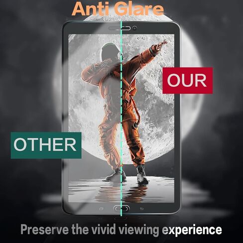 Vatkyc (3 عبوات من واقي شاشة Galaxy Tab E T378 T377 T375، خالٍ من الفقاعات ومضاد للخدش وشفاف HD 9H وطبقة حماية من الزجاج المقوى لهاتف Galaxy Tab E T378 T377 T375 in Kuwait