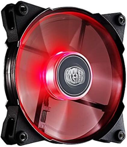 Cooler Master JetFlo 120 - POM Bearing 120mm Blue LED High Performance Silent Fan for Computer Cases, CPU Coolers, and Radiators in Saudi Arabia