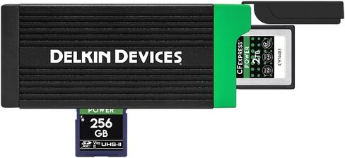 ديلكين اجهزة 128 جيجا بايت بطاقة سي اف اكسبرس نوع بي وقارئ USB 3.2 (حزمة) in Kuwait