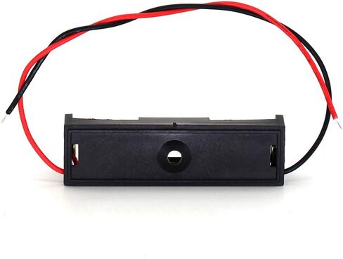 Single 1 AA Battery Holder, 1 X 1.5V AA Battery Holder, AA Battery Holder with Leads Wires (5-Pack) in Saudi Arabia