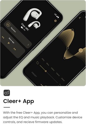 سماعات رأس لاسلكية حقيقية ARC مفتوحة الأذن مع أدوات تحكم باللمس، وعمر بطارية طويل الأمد، وتحكم باللمس، وصوت قوي للموسيقى، والبودكاست، والمزيد (أزرق) in Kuwait