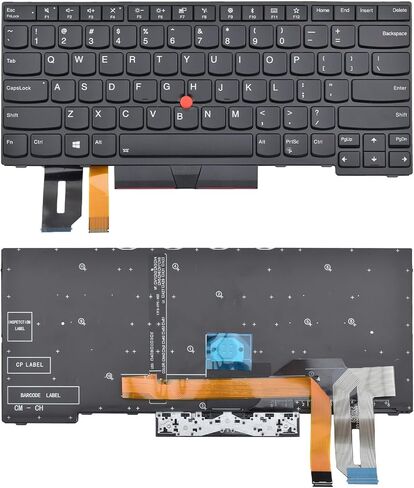 صن مول كيبورد بديل باضاءة خلفية متوافقة مع لابتوب لينوفو ثينك باد T480S T490 E480 E490 E495 وثينك باد L390 L380 L480 in Saudi Arabia