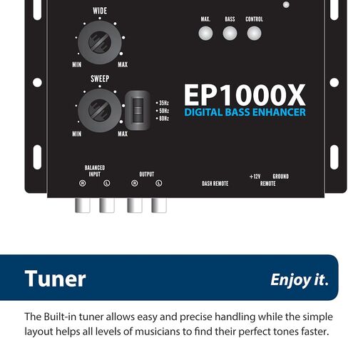 Blaupunkt EP1000X Digital Bass Enhancer Bass Note Restorer in Saudi Arabia