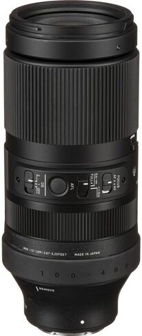 Sigma 100-400mm f/5-6.3 DG DN OS Contemporary Lens for Sony E (750965) Bundle with 32GB SD Card + 3 Piece Filter Kit + Lens Cap + Lens Case + Wireless Remote Shutter + Cleaning Kit in Saudi Arabia