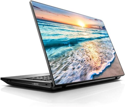 إيتساسكين 1 15 15.6 بوصة ملصق من الفينيل غطاء لاصق يناسب 13.3 بوصة 14 15.6 بوصة 15.6 بوصة 16 بوصة اتش بي لينوفو ابل ماك ديل كومباك ايسر - صن سيت اون بيتش in Kuwait