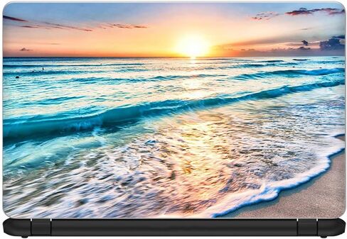 إيتساسكين 1 15 15.6 بوصة ملصق من الفينيل غطاء لاصق يناسب 13.3 بوصة 14 15.6 بوصة 15.6 بوصة 16 بوصة اتش بي لينوفو ابل ماك ديل كومباك ايسر - صن سيت اون بيتش in Kuwait