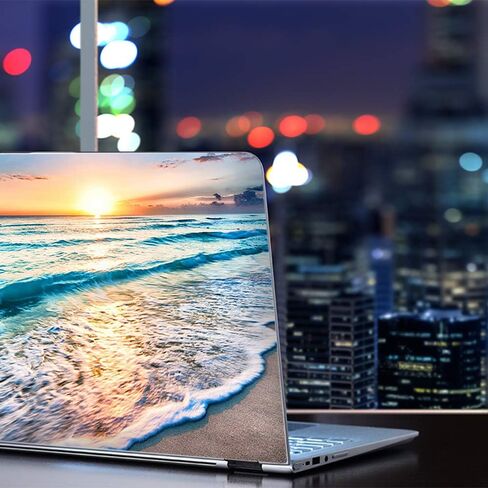 إيتساسكين 1 15 15.6 بوصة ملصق من الفينيل غطاء لاصق يناسب 13.3 بوصة 14 15.6 بوصة 15.6 بوصة 16 بوصة اتش بي لينوفو ابل ماك ديل كومباك ايسر - صن سيت اون بيتش in Kuwait