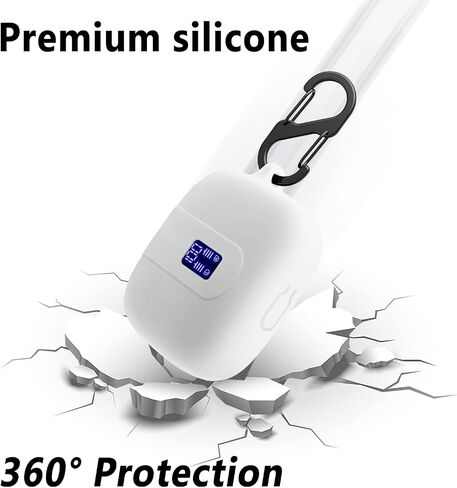 Geiomoo Silicone Case Compatible with TAGRY X08, Protective Cover with Carabiner (Black) in Kuwait