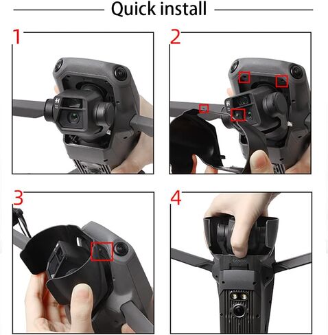 غطاء عدسة لكاميرا DJI Mavic 3 Gimbal غطاء حماية للعدسات متوافق مع DJI Mavic 3 /Mavic Cine/Mavic Classic in Saudi Arabia