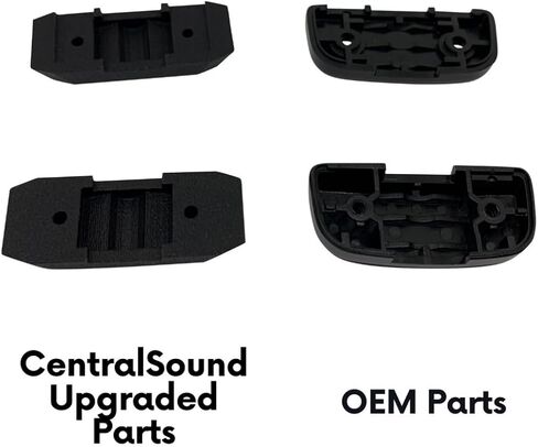 غطاء جانبي منزلق بديل من CentralSound أجزاء سوداء لسماعات Beyerdynamic DT770 DT 770PRO DT 770PROHT DT880 DT880 PRO DT880PROHT DT990 DT990 PRO in Saudi Arabia