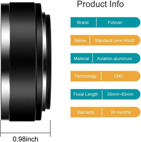غطاء عدسة ذو زاوية عريضة 49 مم، غطاء عدسة معدني عالمي مع غطاء عدسة مركزي لكاميرات كانون نيكون سوني بينتاكس أولمبس فوجي + قماش تنظيف من الألياف الدقيقة in Kuwait