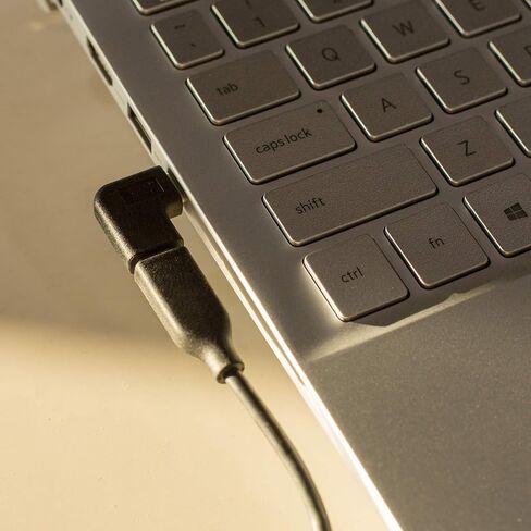 4 قطع محول USB C ، DanziX من النوع C ذكر إلى أنثى إلى أنثى إلى أنثى أنثى إلى أنثى ، محول تمديد بزاوية 90 درجة للكمبيوتر اللوحي والكمبيوتر المحمول in Kuwait
