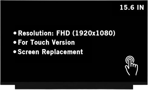 HOYRTDE 15.6" Screen Replacement for Dell Inspiron 15 3501 P90F P90F002 P90F004 1C4CW 01C4CW FHD 1920x1080 40Pin On-Cell Touch LED LCD Display Screen Panel in Saudi Arabia