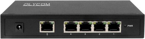 Network Switch 5 Port Gigabit Ethernet Switch Unmanaged Desktop Ethernet Splitter 10/100/1000M Metal Casing with Limited Lifetime Protection in Kuwait