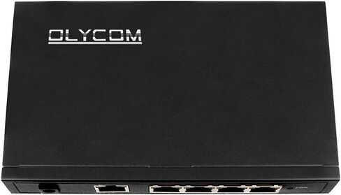 Network Switch 5 Port Gigabit Ethernet Switch Unmanaged Desktop Ethernet Splitter 10/100/1000M Metal Casing with Limited Lifetime Protection in Kuwait