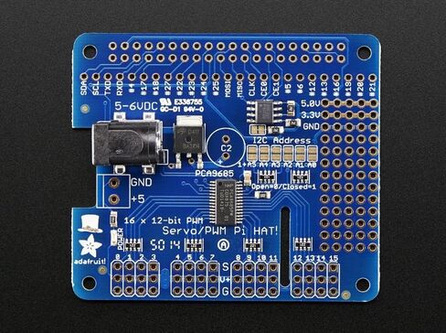 2327 - Raspberry Pi PWM Servo Hat Development Board in Saudi Arabia