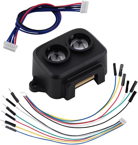 Wishiot TF-Luna LiDAR Range Finder Sensor 0.2m-8m Single-Point Ranging Module UART/I2C 5V with 6Pin Terminal to Dupont Cable for Arduino/RPi Pico/Pixhawk/WiFi_Lora_32 in Saudi Arabia