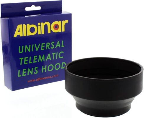 غطاء عدسة مطاطي Albinar 52mm Universal Telematic Wide/Zoom 3 أوضاع in Kuwait