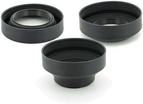 غطاء عدسة مطاطي Albinar 52mm Universal Telematic Wide/Zoom 3 أوضاع in Kuwait