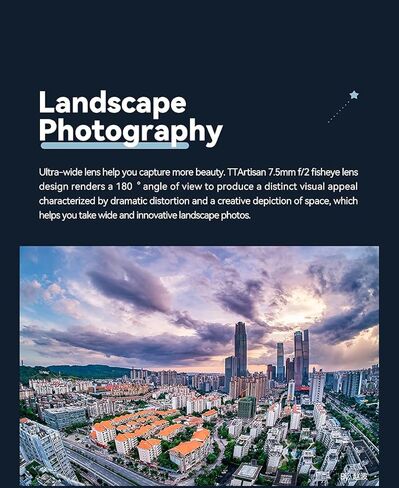 TTArtisan 7.5 مللي متر F2 APS-C عدسة عين السمكة 180 درجة زاوية واسعة للغاية فتحة كبيرة عدسات تركيز يدوية لكاميرا Nikon Z Z6 Z7 Z6II Z7II ZFC in Saudi Arabia
