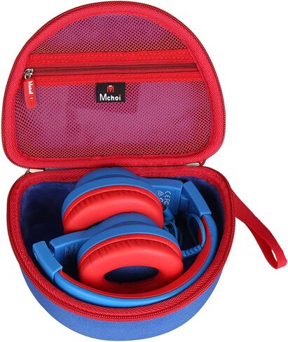 حقيبة حمل مضادة للصدمات من Mchoi مناسبة لسماعات الرأس iClever HS19 / iClever BTH12 للأطفال، حافظة فقط in Kuwait