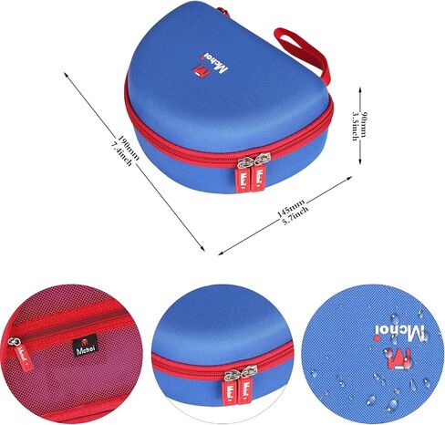 حقيبة حمل مضادة للصدمات من Mchoi مناسبة لسماعات الرأس iClever HS19 / iClever BTH12 للأطفال، حافظة فقط in Kuwait