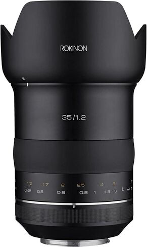 ROKINON Special Performance 35mm F1.2 High Speed Wide Angle Lens for Canon EF in Saudi Arabia
