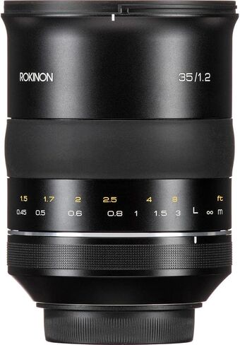 ROKINON Special Performance 35mm F1.2 High Speed Wide Angle Lens for Canon EF in Saudi Arabia
