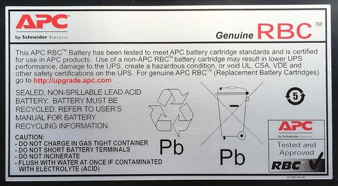 بديل بطارية APC UPS، RBC33، لنماذج APC الاحتياطية BT1500، BT1500BP، BR1500، BX1500، SC1000، SN1000 in Saudi Arabia