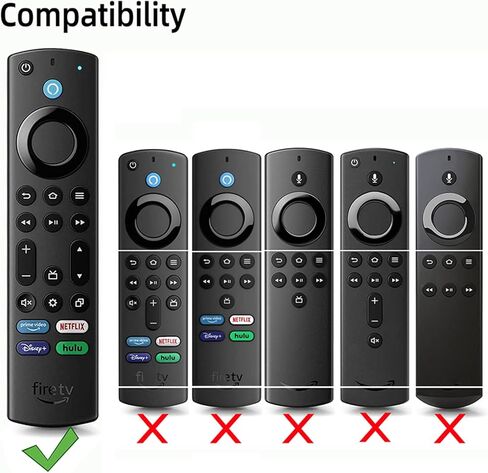 حافظة جهاز تحكم عن بعد من السيليكون لجهاز التحكم عن بعد 2023 Fire TV Stick 4K Max 2nd/Fir TV Omni Series/FireTV 4-Series Remote، غطاء جهاز التحكم عن بعد Toshiba/Insignia FirTV مع حبل (أخضر متوهج) in Kuwait