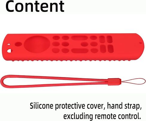 حافظة جهاز تحكم عن بعد من السيليكون لجهاز التحكم عن بعد 2023 Fire TV Stick 4K Max 2nd/Fir TV Omni Series/FireTV 4-Series Remote، غطاء جهاز التحكم عن بعد Toshiba/Insignia FirTV مع حبل (أخضر متوهج) in Kuwait