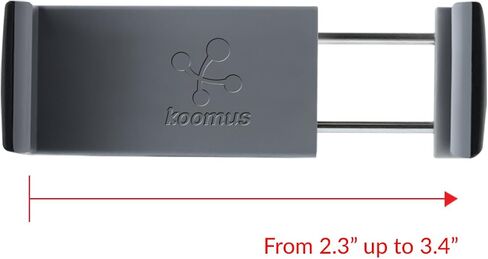 حامل الهاتف الذكي في السيارة كوموس برو إير يونيفرسال لفتحة التهوية، أسود in Kuwait