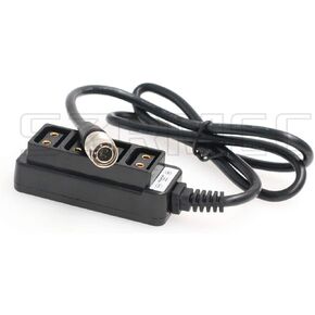SZRMCC Hirose 4 Pin 12V Power Out to 4 D tap Splitter P tap Splitter Cable for Sony F5 F55 FS7 Camera (6''inch)